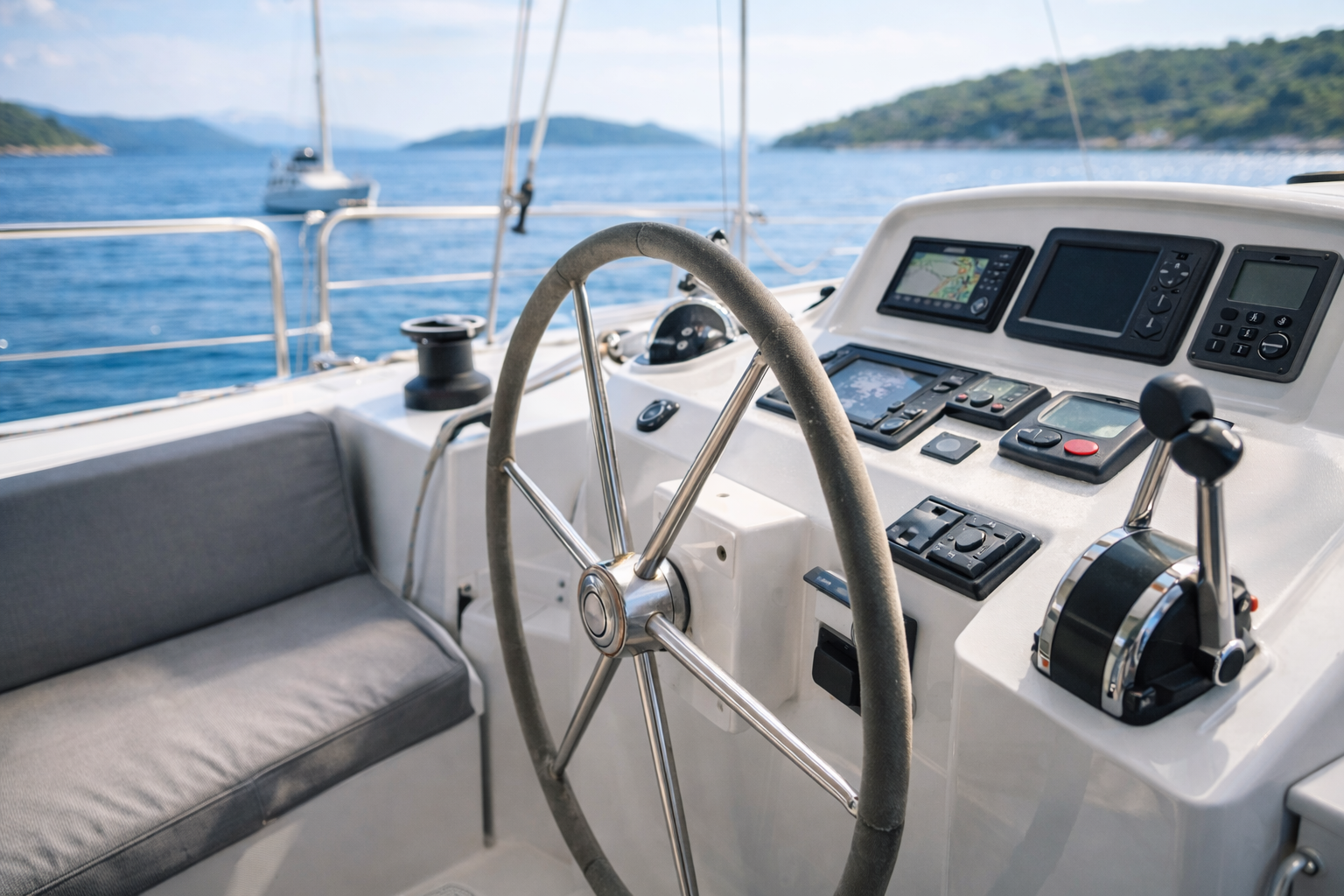 Making decisions during a yacht charter holiday in Croatia